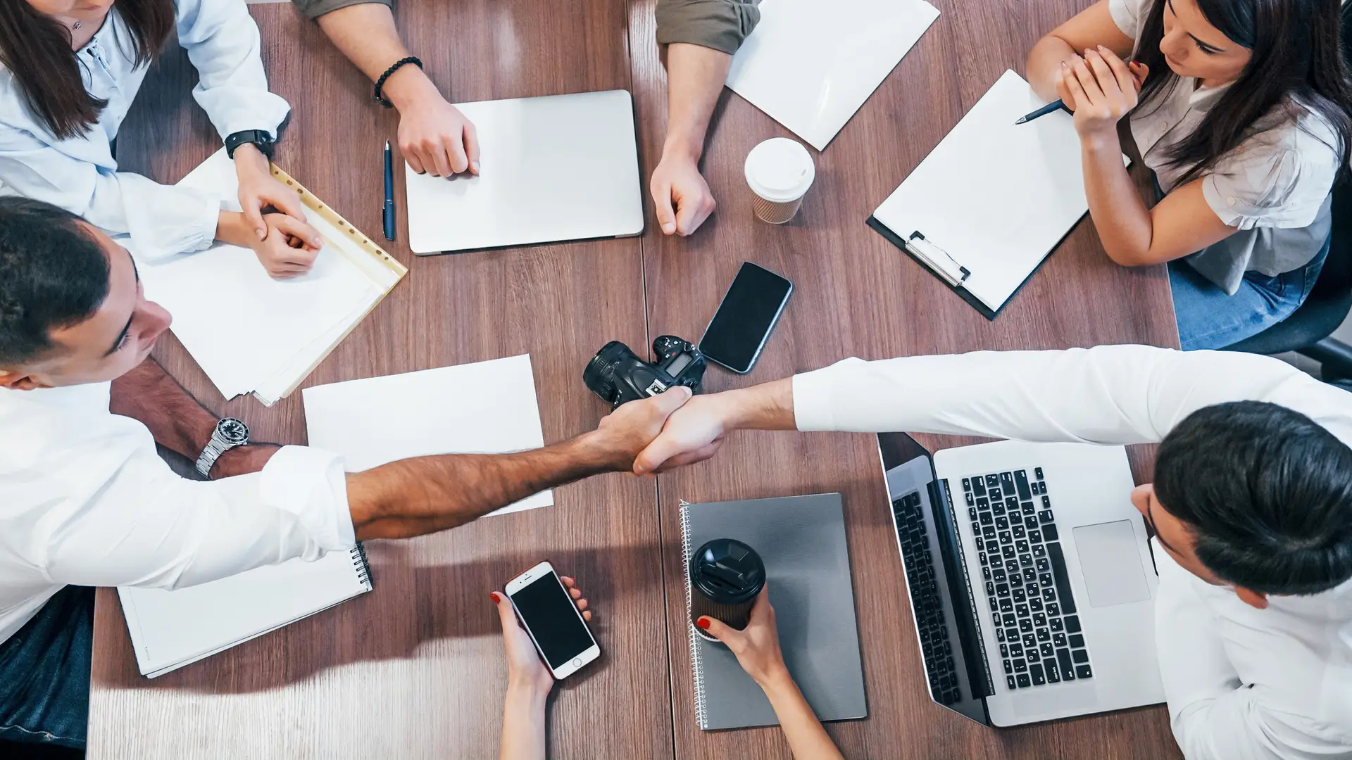 Equipo de trabajo corporativo